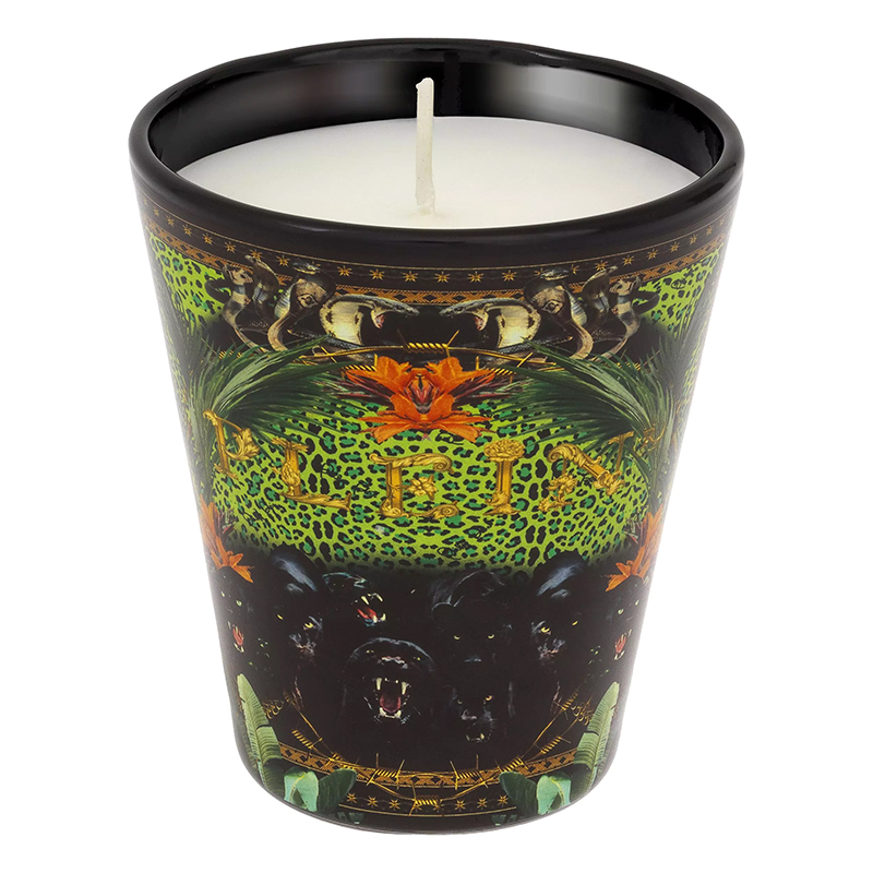 Свеча Philipp Plein Candle Jungle M Черный Мульти в Ульяновске | Loft Concept 