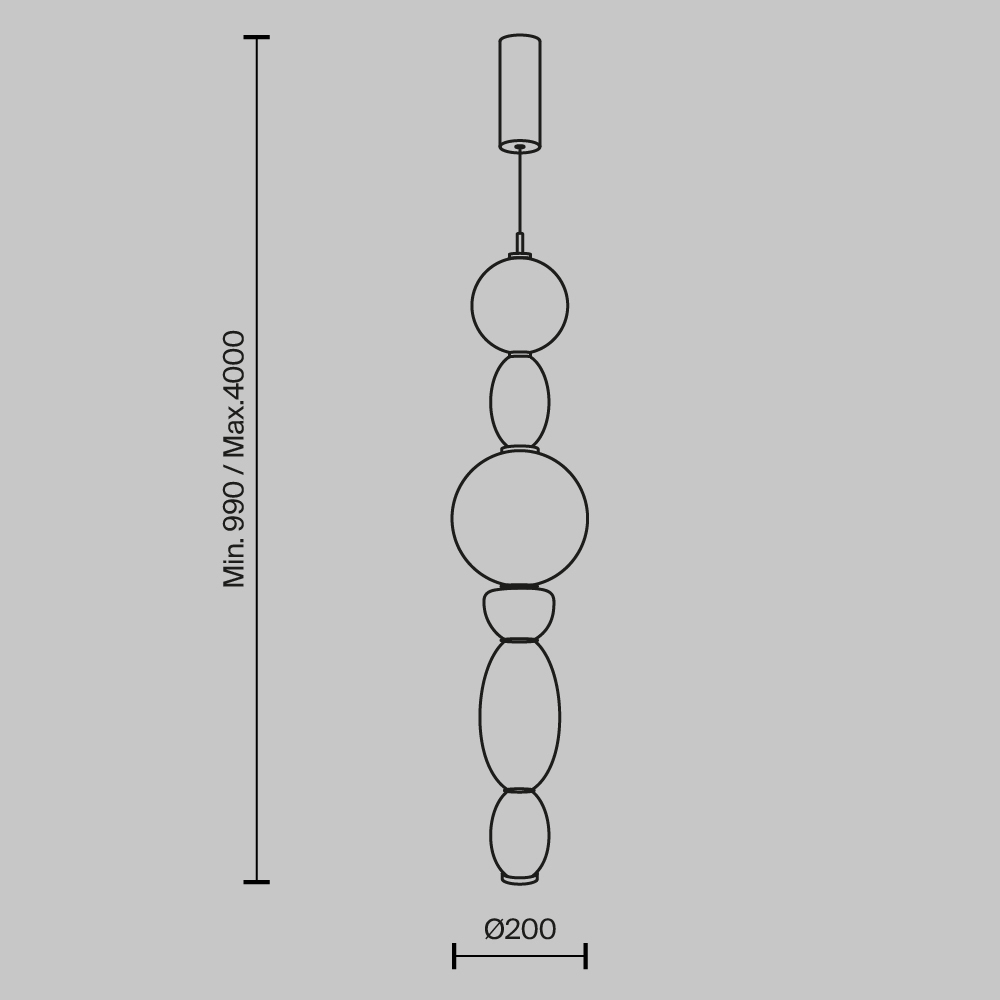 Подвесной светильник Adore LED 3000K 24Bт  в Ульяновске