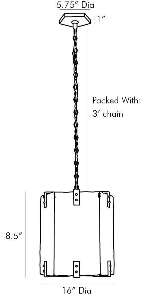 Люстра Arteriors TOMLIN PENDANT в Ульяновске