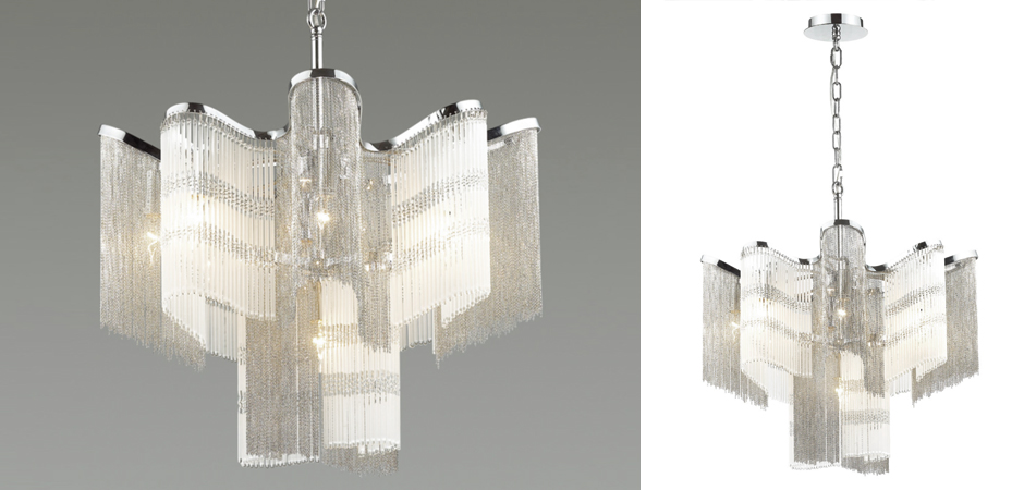 Люстра Mirage Chandelier Silver 60 - Loft-Concept в Ульяновске