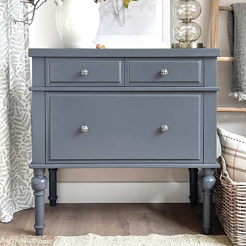 Комод в средиземноморском стиле серый Orhan Chest of Drawers Серый в Ульяновске | Loft Concept 