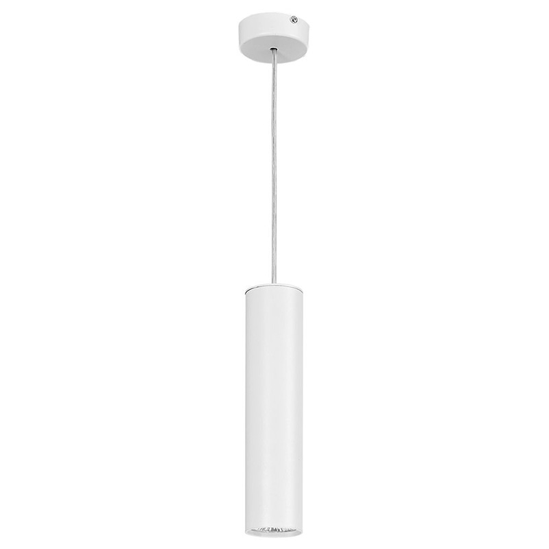 Подвесной светильник Luis Trumpet Tube White Lamp 25 Белый в Ульяновске | Loft Concept 