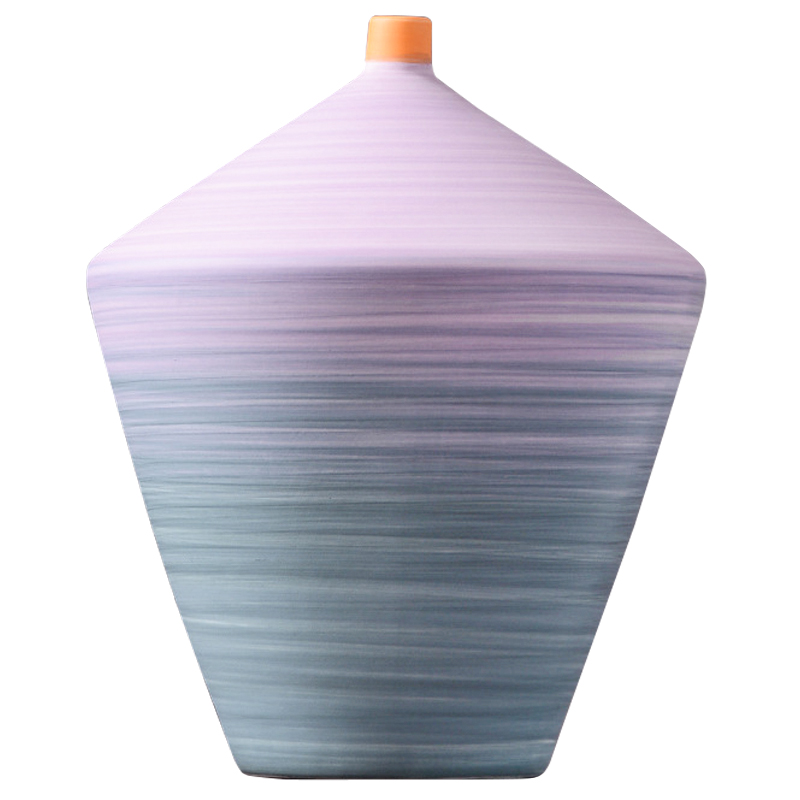 Ваза Gradient Vase 24 Сиреневый Светло-голубой Мульти в Ульяновске | Loft Concept 