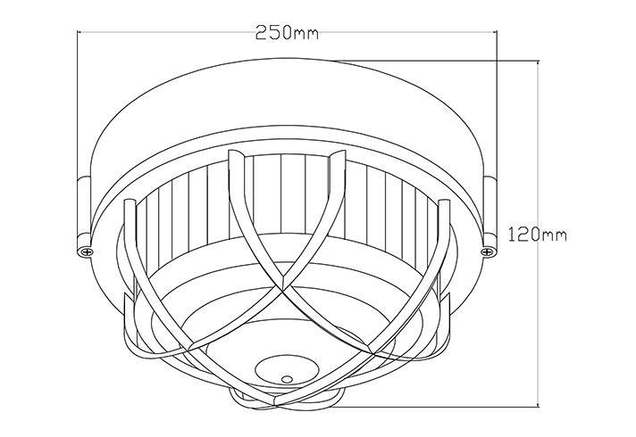 Спот Loft Round Plate в Ульяновске