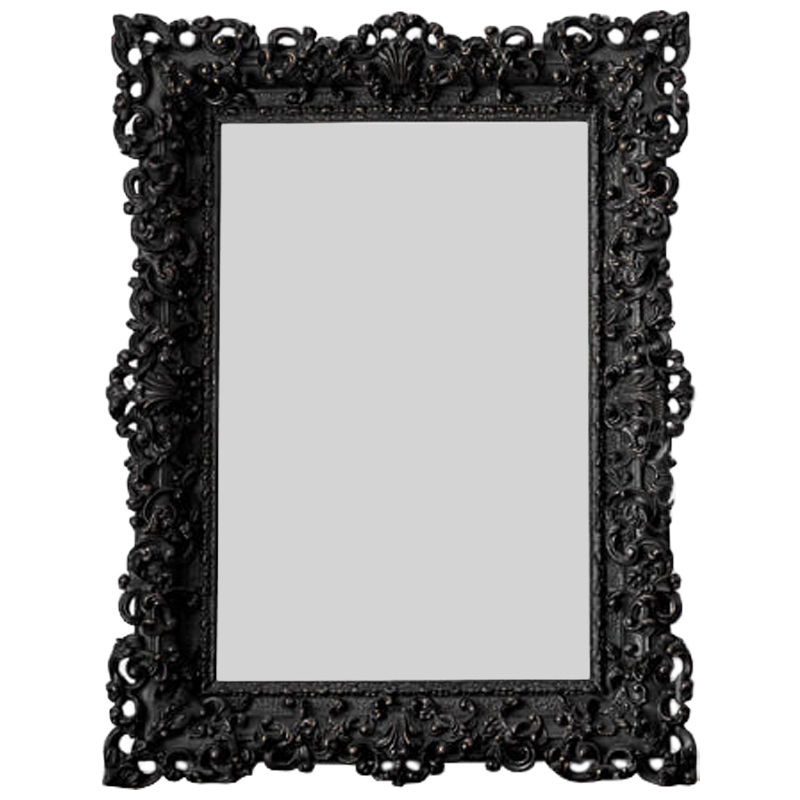 Зеркало Leeuw Mirror Black Винтажный черный в Ульяновске | Loft Concept 