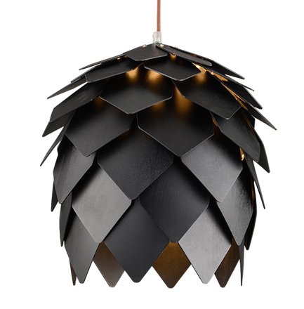 Подвесной светильник Crimea Pine Cone Black Черный в Ульяновске | Loft Concept 