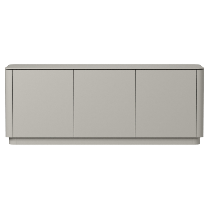 Тумба серо-бежевая с 3-мя дверцами Tammi  Бежево-серый в Ульяновске | Loft Concept 