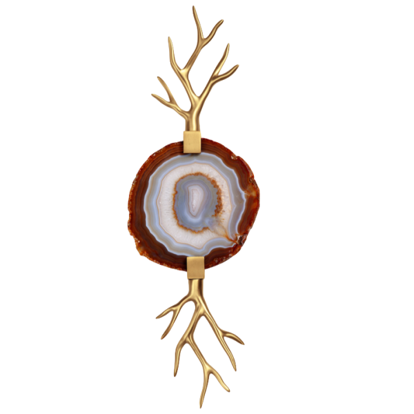 Бра Branch Agate Sconce emporium home Золотой в Ульяновске | Loft Concept 