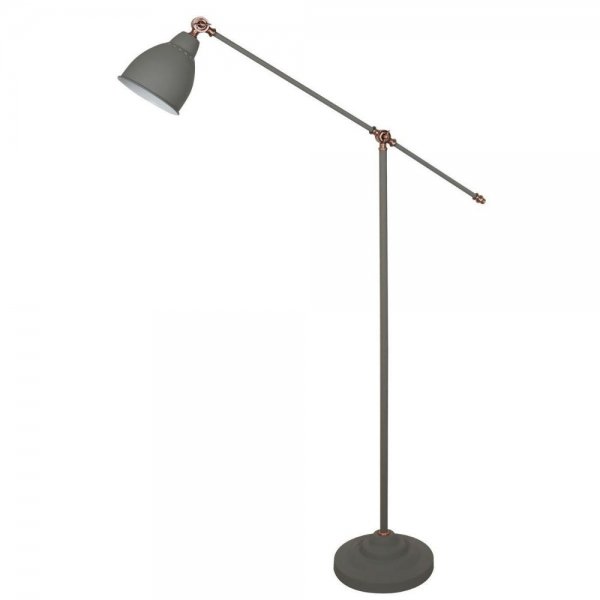 Торшер Holder Floor Lamp Grey Серый в Ульяновске | Loft Concept 