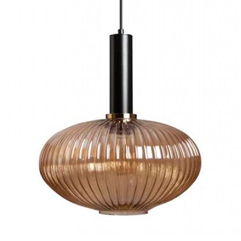 Подвесной светильник Ferm Living chinese lantern Amber Black 33 см Черный Янтарь (Amber) в Ульяновске | Loft Concept 