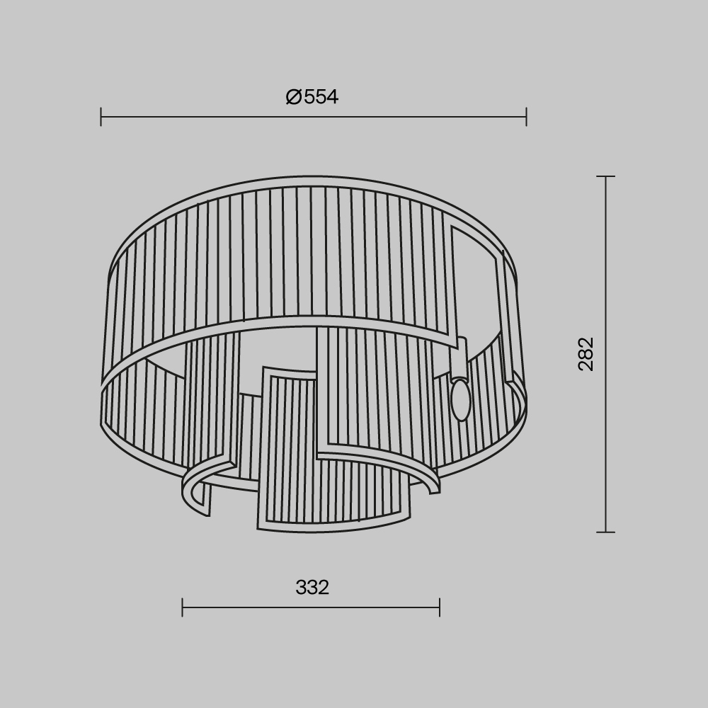 Потолочный светильник Frame Е14 в Ульяновске