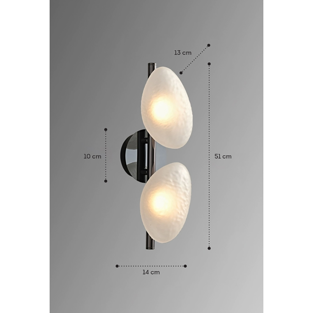 Бра LINDIS FROST LONG WALL 2 лампы Молочное стекло  в Ульяновске