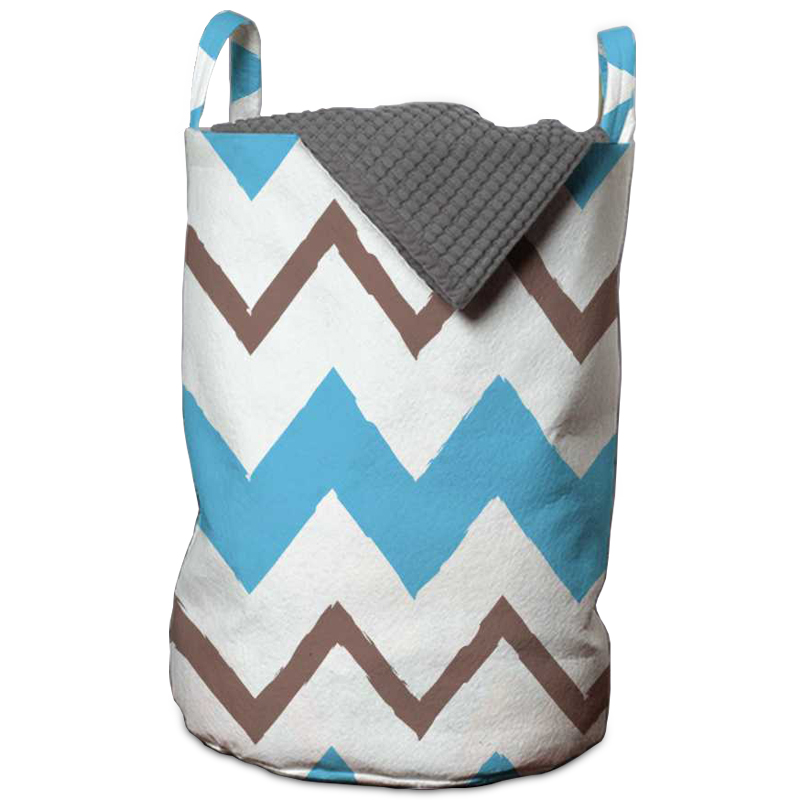 Корзина Blue Zigzag Basket Мульти Корзина Blue Zigzag Basket Мульти в Ульяновске | Loft Concept