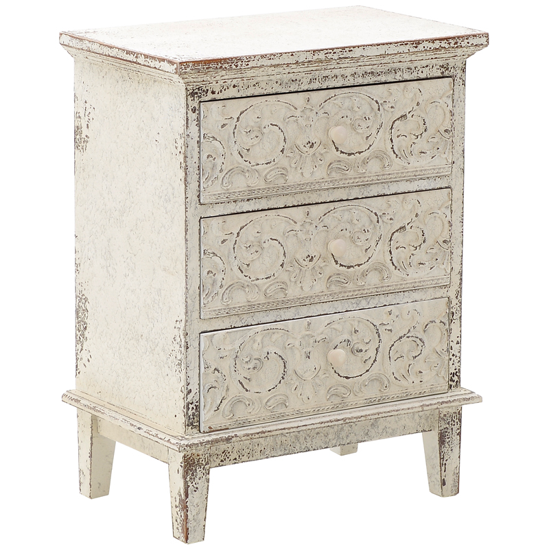 Тумба Senchia Provence Nightstand Молочный Тумба Senchia Provence Nightstand Молочный в Ульяновске | Loft Concept