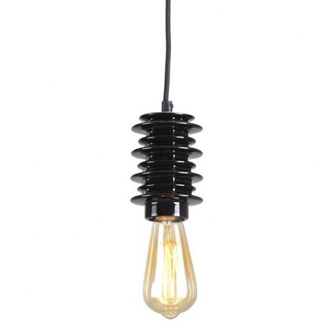 Подвесной светильник Insulator Pendant Black Черный в Ульяновске | Loft Concept 