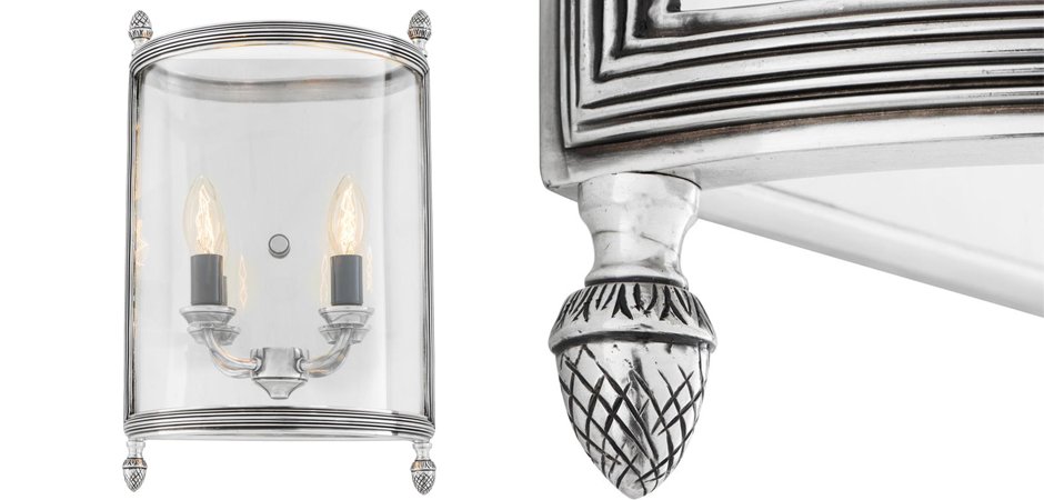 Бра Wall Lamp Lennon M Silver - Loft-Concept в Ульяновске