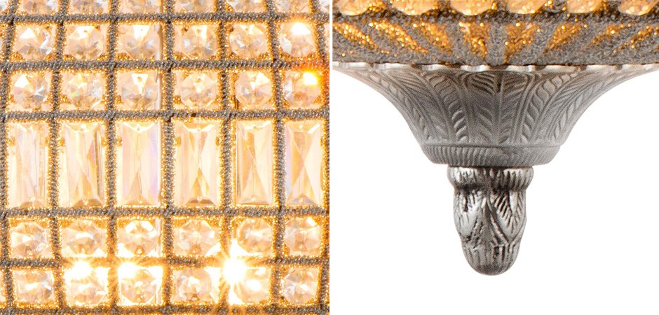 Люстра Chandelier Kasbah Oval L Nickel - Loft-Concept в Ульяновске