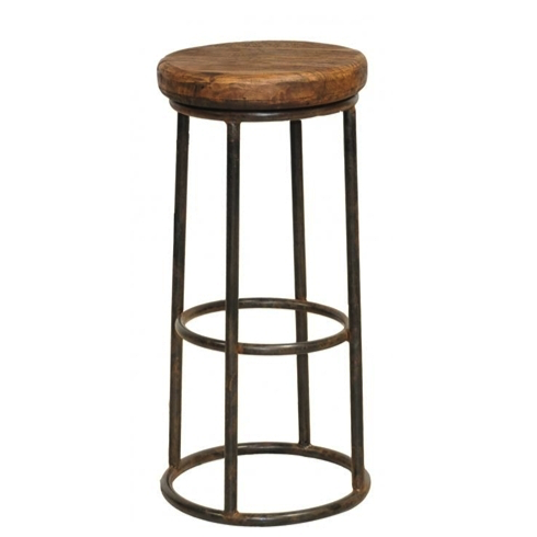 Барный стул Industrial Rust London Bar Stool Коричневый в Ульяновске | Loft Concept 