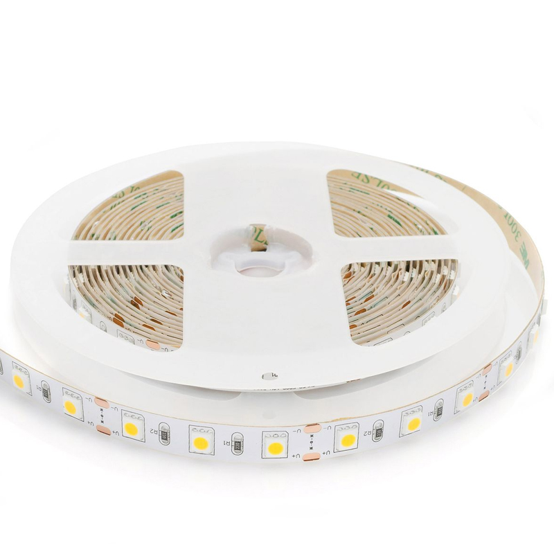 Светодиодная лента 14,4W/m 60LED/m 5050SMD теплый белый Белый в Ульяновске | Loft Concept 