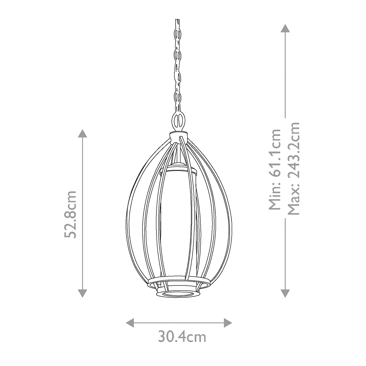 Подвесной светильник овальной формы с цилиндрическим плафоном в цвете сусальное серебро Kichler в Ульяновске