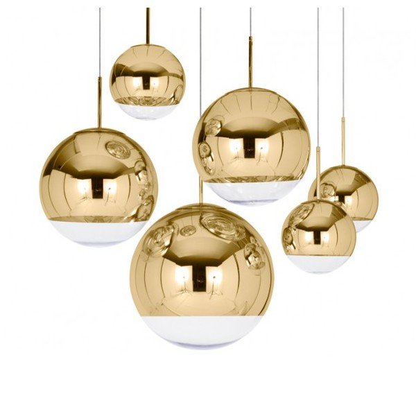 Подвесной светильник Mirror Ball Gold Золотой в Ульяновске | Loft Concept 