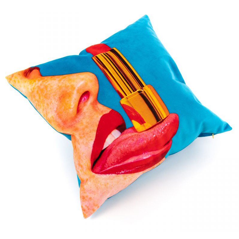 Подушка Seletti Cushion Tongue Мульти в Ульяновске | Loft Concept 