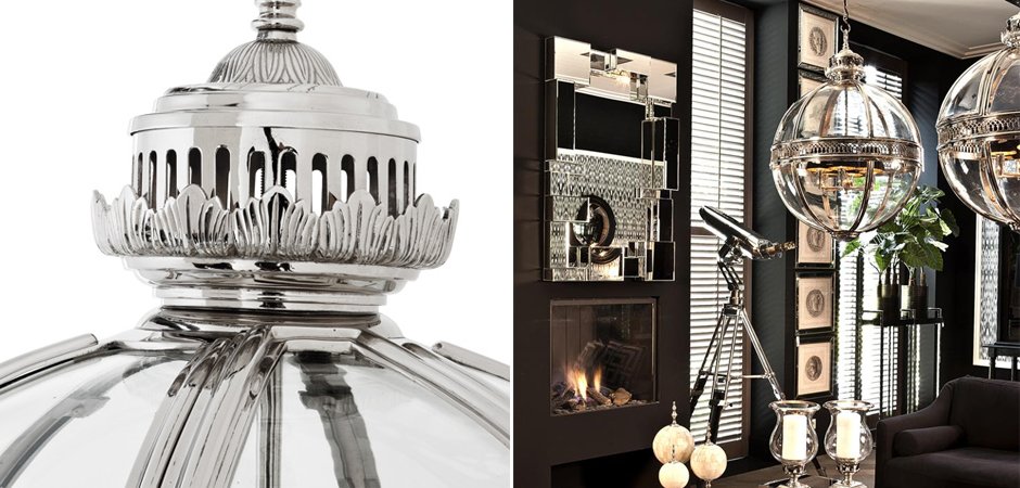 Люстра Lantern Residential Nickel L - Loft-Concept в Ульяновске