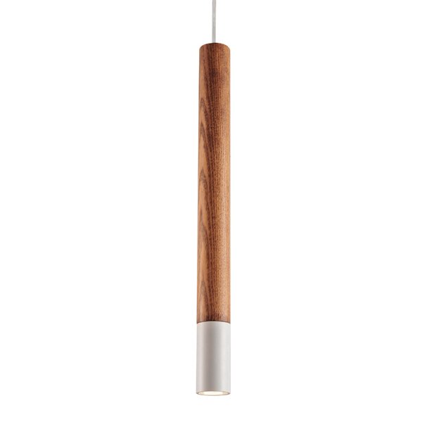 Подвесной светильник Trumpet Wood Pendant Lamp Коричневый в Ульяновске | Loft Concept 