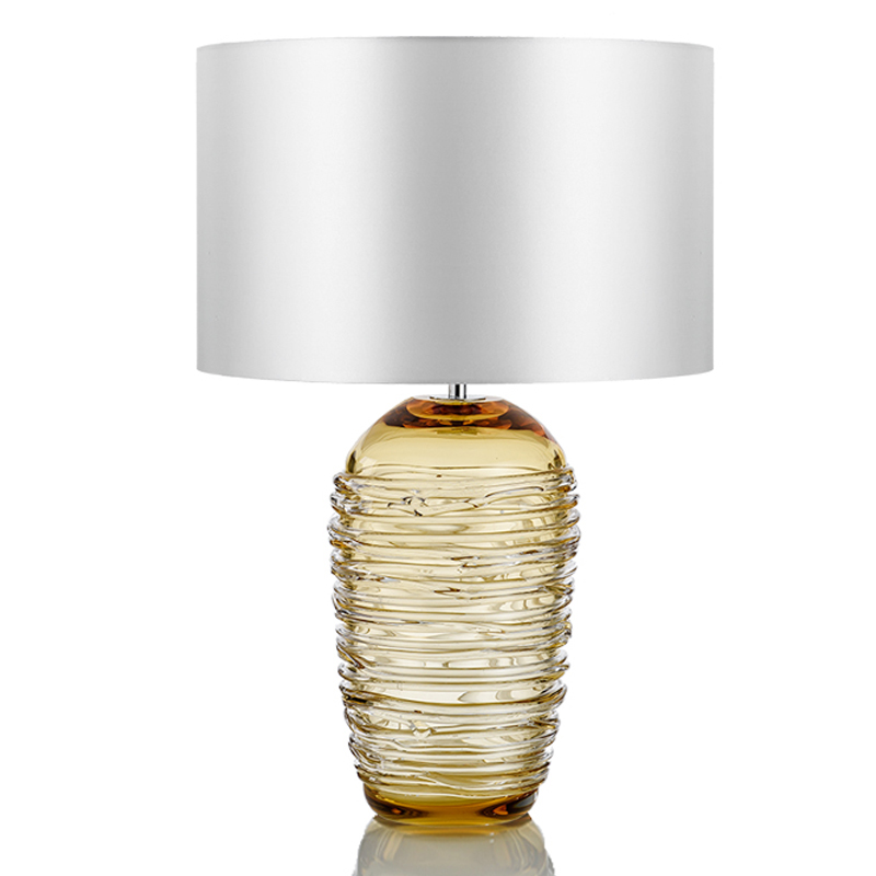 Настольная лампа Porta Romana GLB32 GLASS THREAD LAMP Amber Янтарь (Amber) Молочный в Ульяновске | Loft Concept 