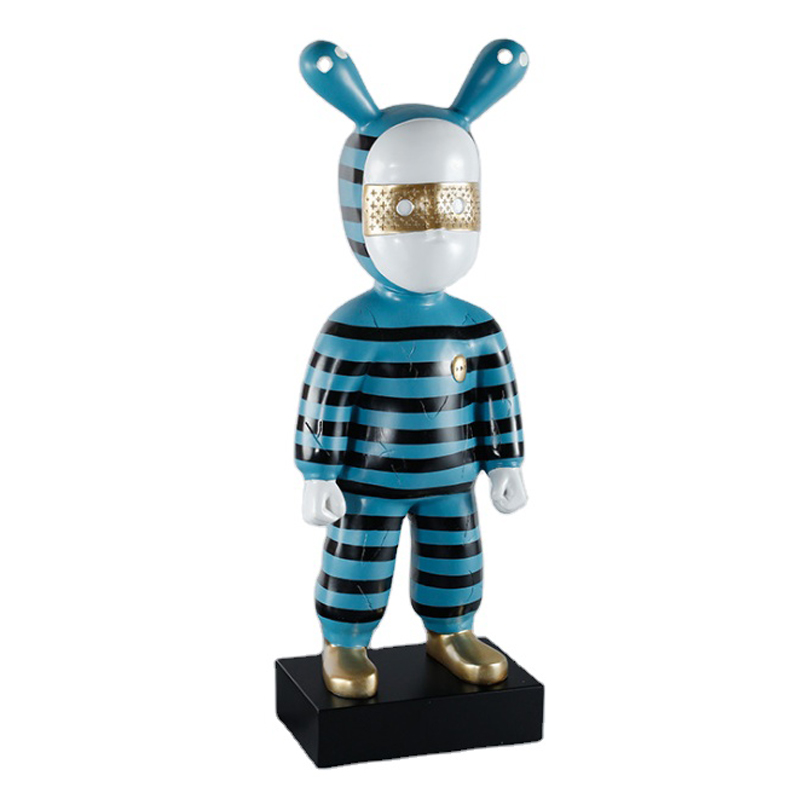 Rolito Large Figurine Blue Синий Черный Золотой в Ульяновске | Loft Concept 