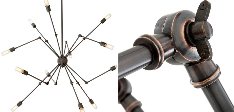 Люстра Eichholtz Ceiling Lamp Spider 12 - Loft-Concept в Ульяновске