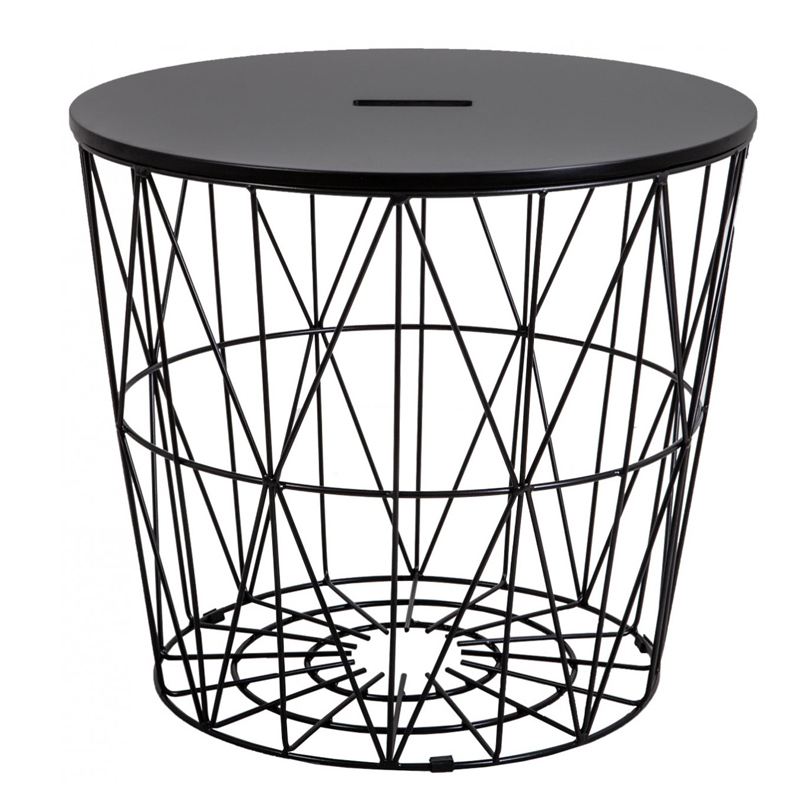 Приставной стол Cambria Side Table black Черный в Ульяновске | Loft Concept 