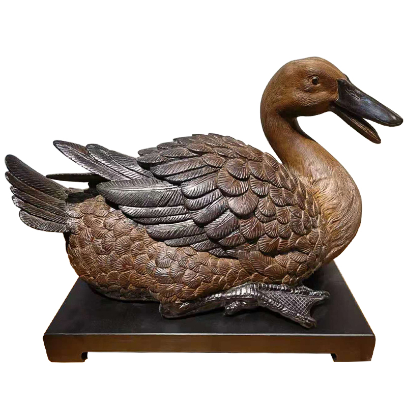 Статуэтка Terracotta Duck Коричневый в Ульяновске | Loft Concept 