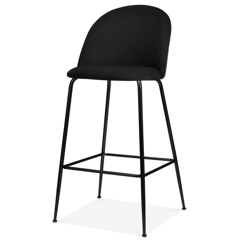 Барный стул Vendramin Bar Stool black Черный в Ульяновске | Loft Concept 