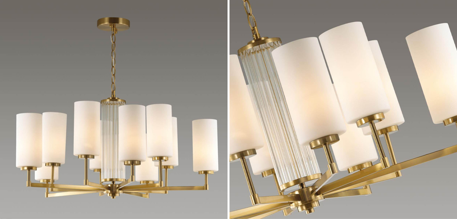 Люстра Pillars на 10 ламп - Loft-Concept в Ульяновске