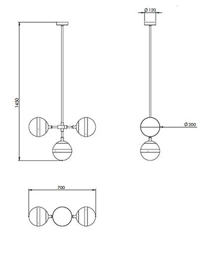 Люстра Peggy Futura lamp III Hangar Design в Ульяновске