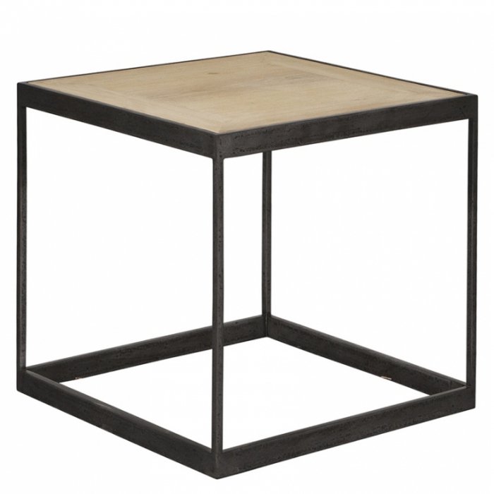 Приставной столик Industrial Oak Side Table  в Ульяновске | Loft Concept 