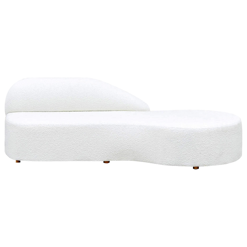 Диван Elsie White Boucle Sofa Белый в Ульяновске | Loft Concept 