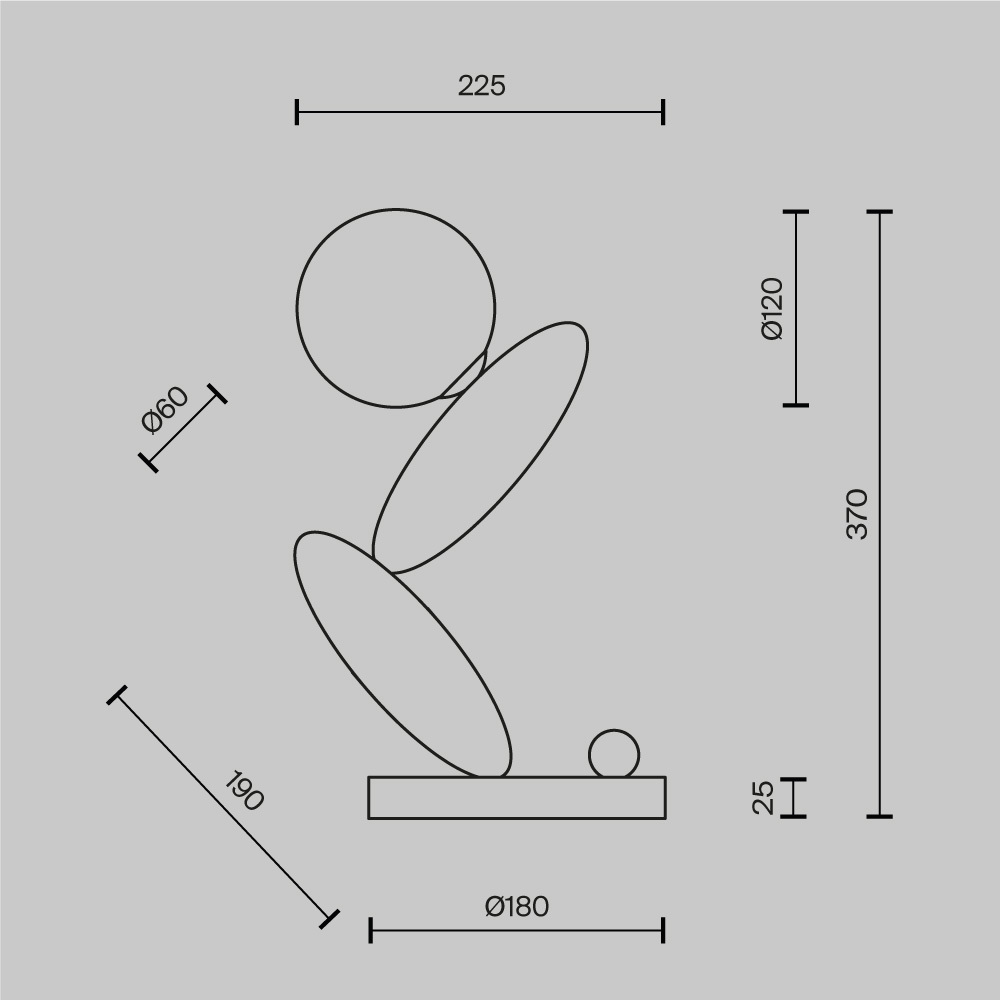 Настольный светильник Resonance 3000К 6Вт в Ульяновске