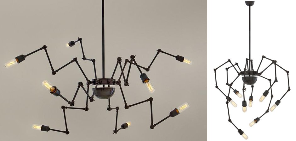 Люстра Eichholtz Ceiling Lamp Spider - Loft-Concept в Ульяновске