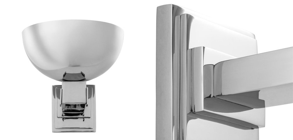 Бра Eichholtz Wall Lamp Haussman Nickel - Loft-Concept в Ульяновске