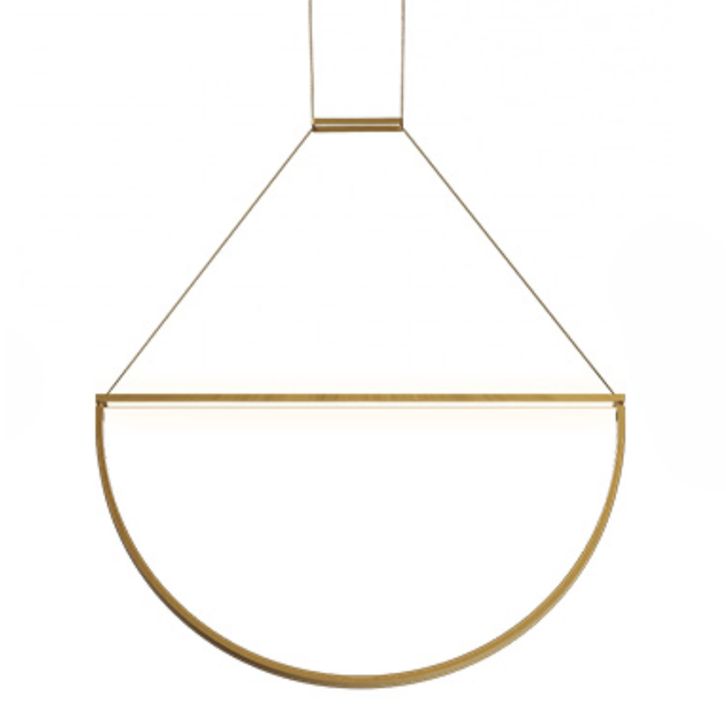 Подвесной светильник Solana Hanging lamp Золотой в Ульяновске | Loft Concept 