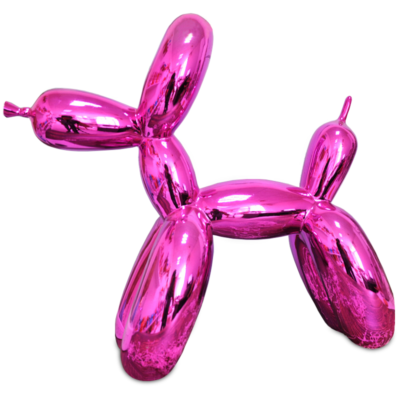 Статуэтка Jeff Koons Balloon Dog fuchsia Фуксия в Ульяновске | Loft Concept 