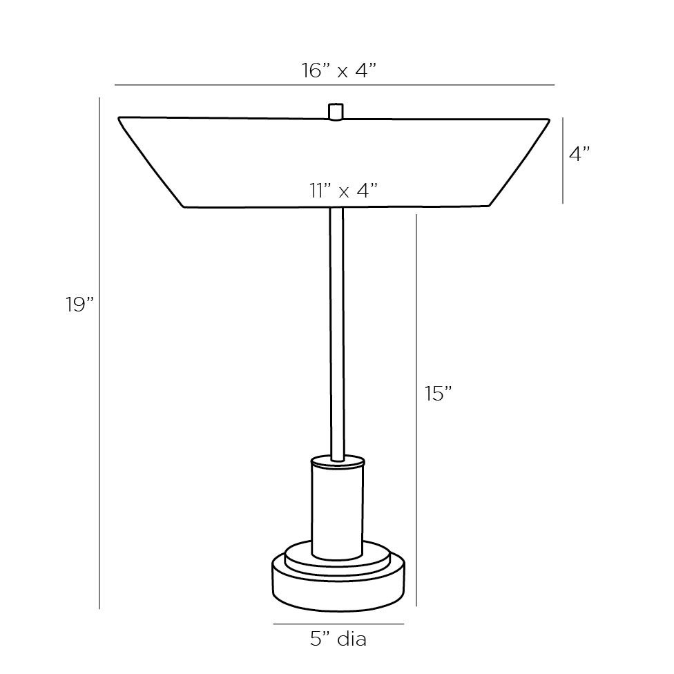 Дизайнерская настольная лампа LANSING LAMP в Ульяновске