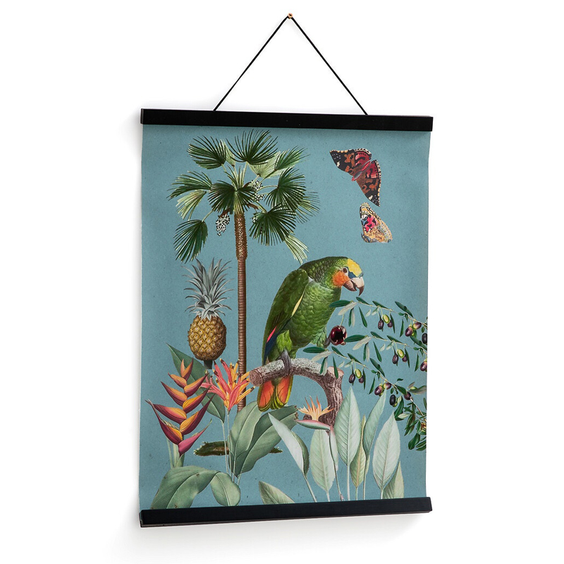 Постер Poster of Plants & Birds попугай Мульти в Ульяновске | Loft Concept 