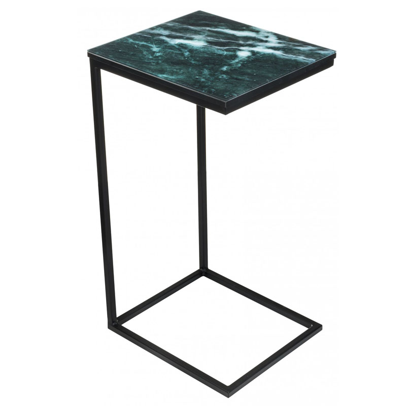 Приставной стол Zermatt Side Table malachite Малахит в Ульяновске | Loft Concept 