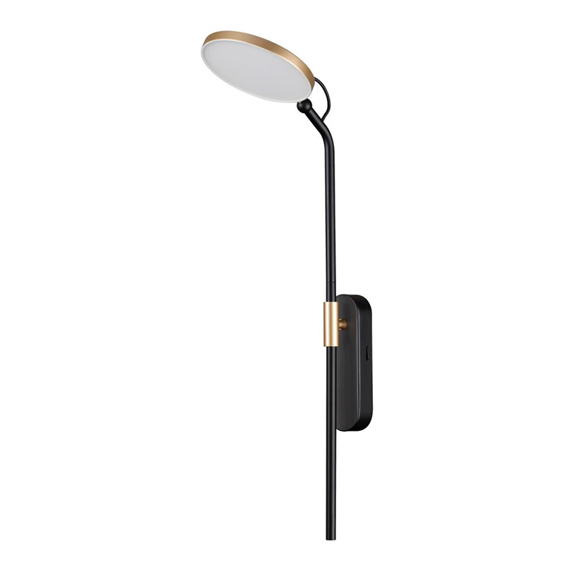 Бра Maxine Light Wall lamp Lantern Black Gold Черный Белый Золотой в Ульяновске | Loft Concept 