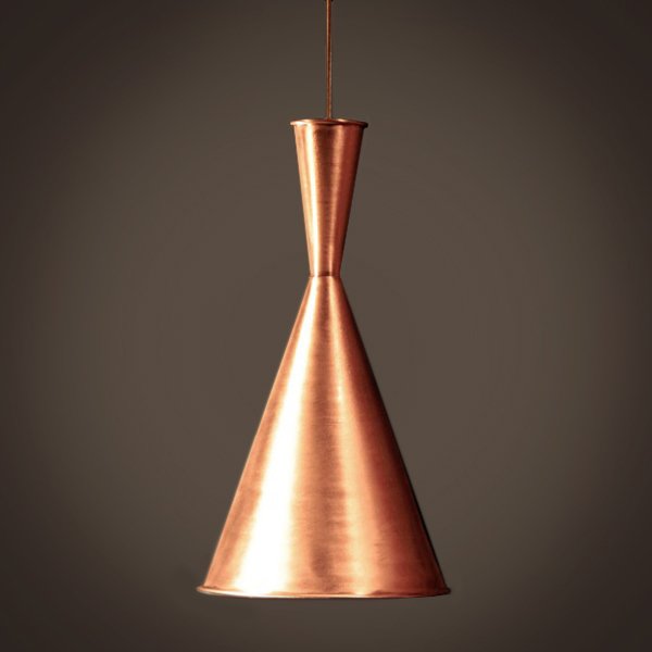 Подвесной светильник Copper Pendant Lamp Beat Light Tall   Алюминий Латунь Медь в Ульяновске | Loft Concept 