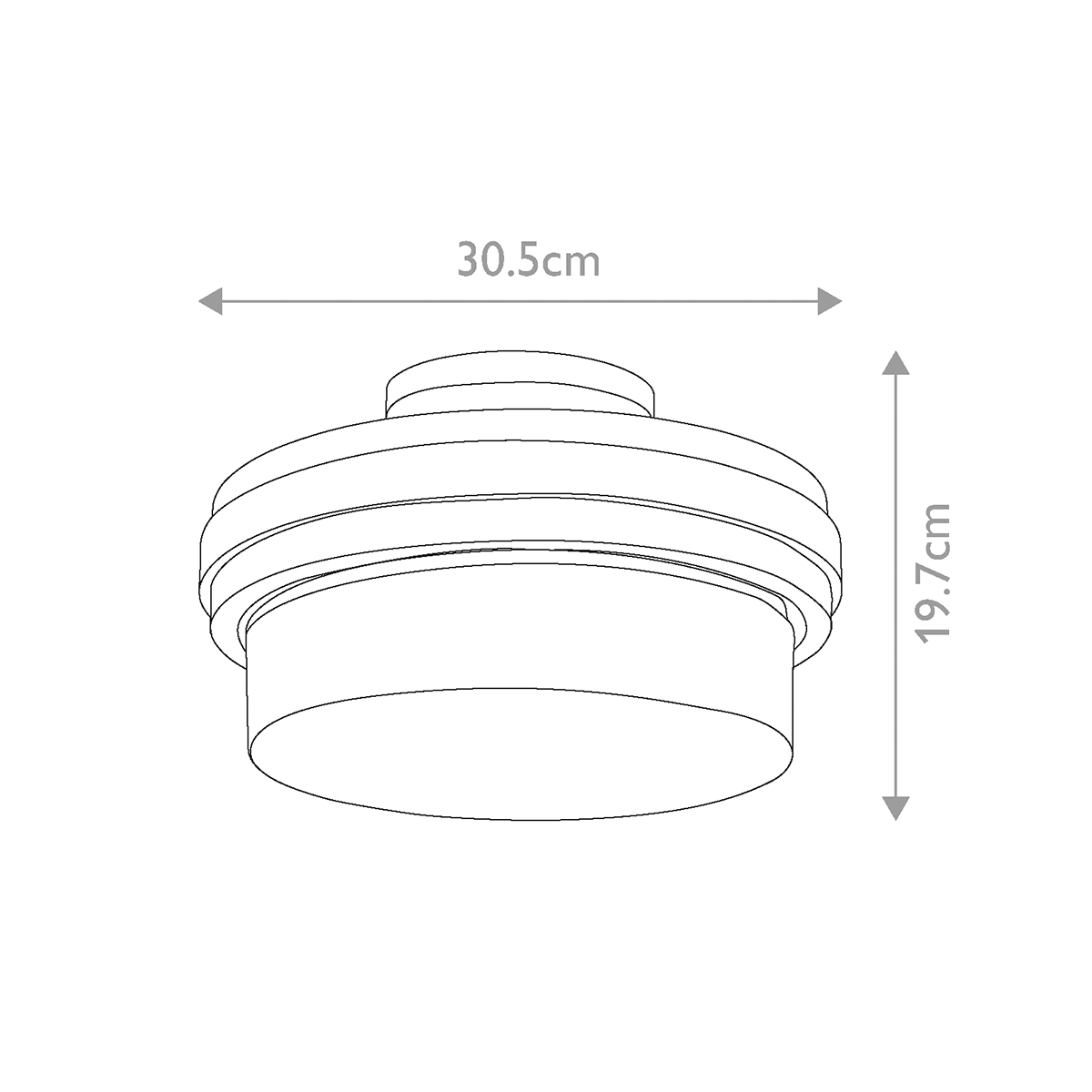 Потолочный светильник с прозрачным стеклянным плафоном с эффектом пузырьков Kichler в Ульяновске