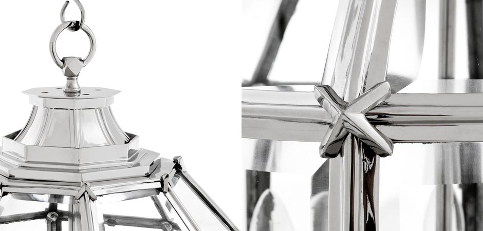 Люстра Lantern Owen Nickel M - Loft-Concept в Ульяновске